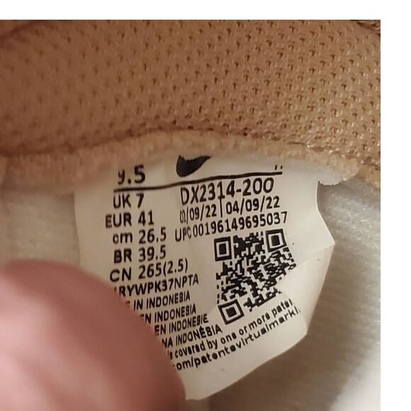 Nike Dunks High Desert Camo Sneakers DX2314-200 Women's Size 9.5, Men's 8 NO BOX - Picture 6 of 8